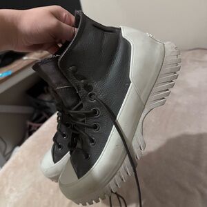 Converse Black and Gray High-Tops